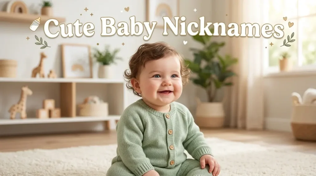 🍼 Cute Baby Nicknames
