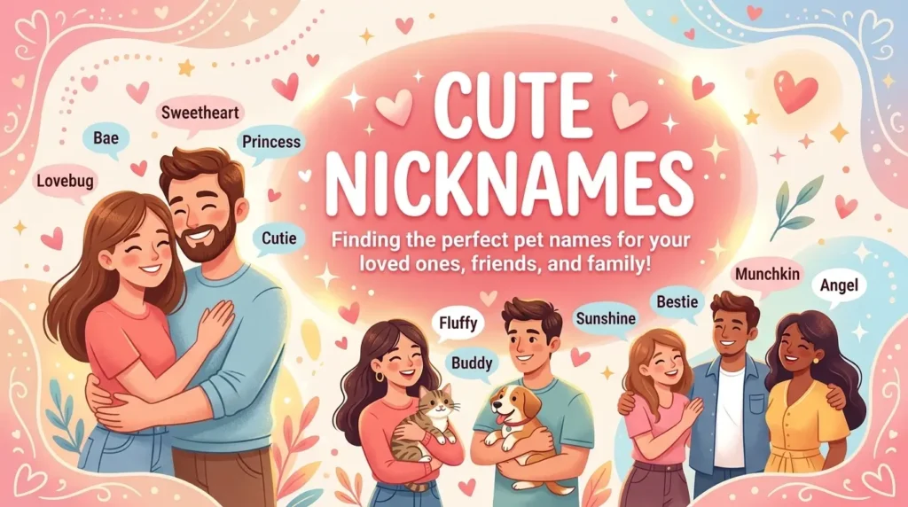 💖 Cute Nicknames