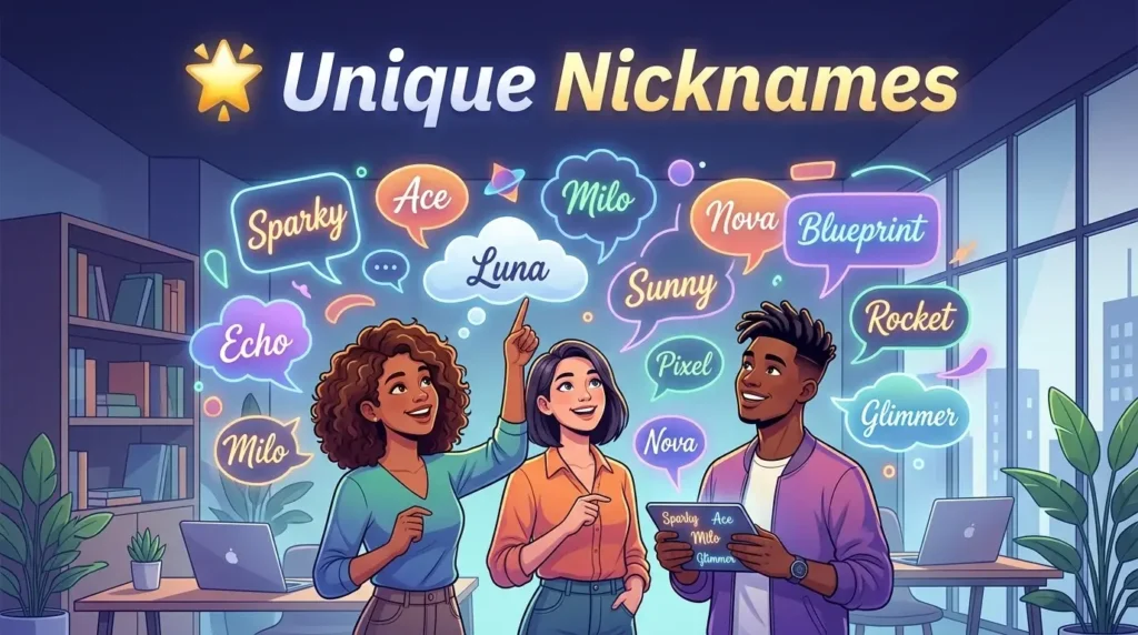 🌟 Unique Nicknames