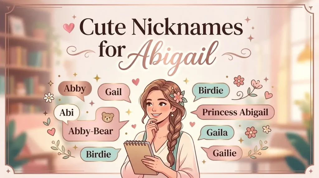 💖 Cute Nicknames for Abigail