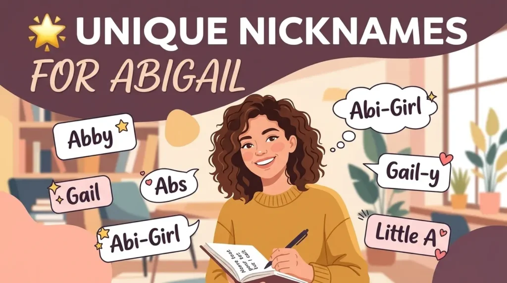 🌟 Unique Nicknames for Abigail
