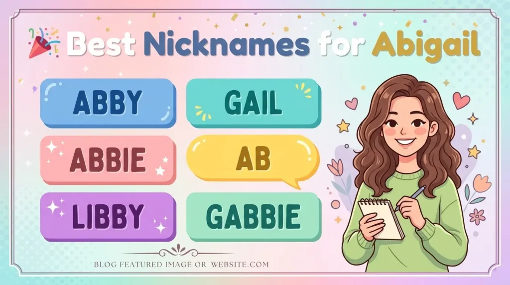 🎉 Best Nicknames for Abigail