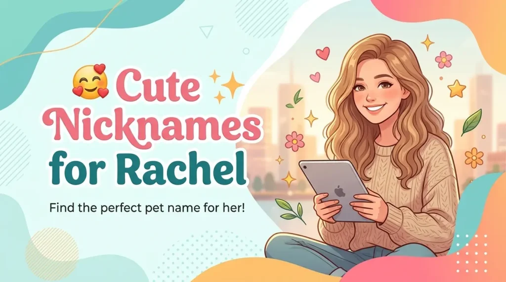 🥰 Cute Nicknames for Rachel