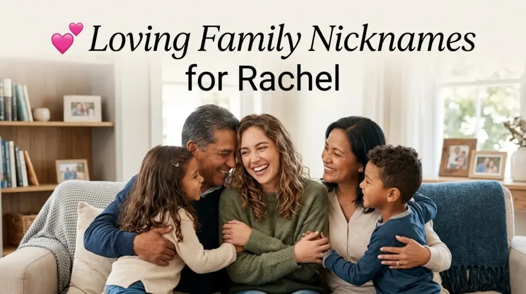 💕 Loving Family Nicknames for Rachel