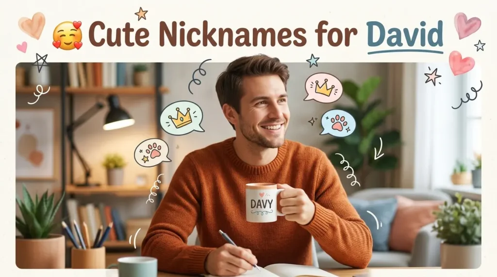 ๐ฅฐ Cute Nicknames for David