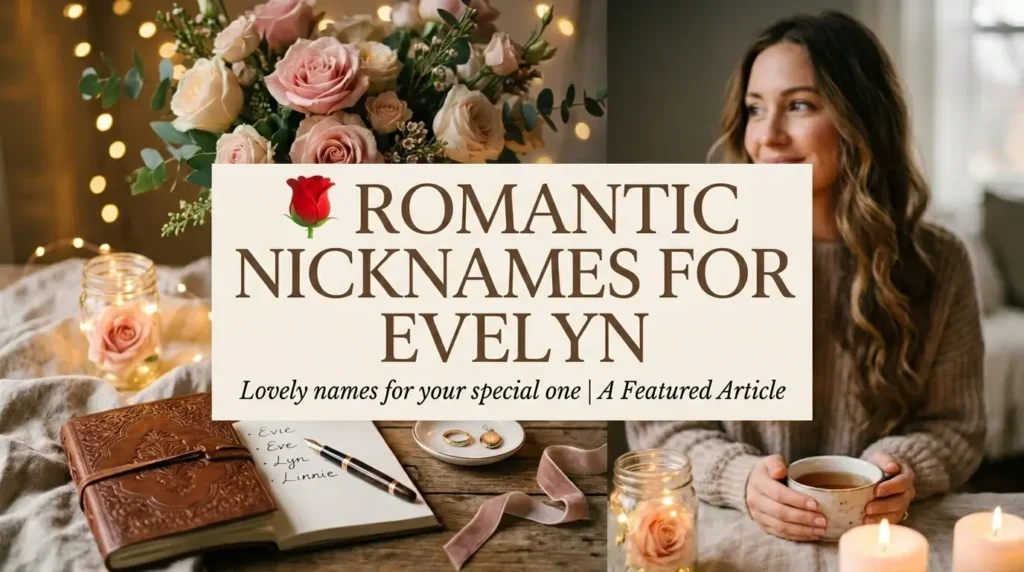 ๐น Romantic Nicknames for Evelyn