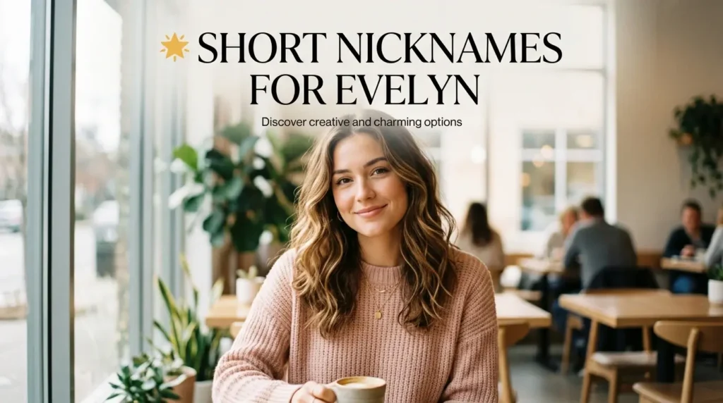 ๐ Short Nicknames for Evelyn