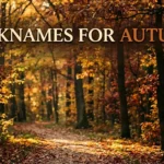 Nickname for autumn